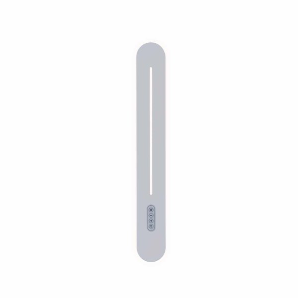 Applique LED tactile Sannix blanche 60 cm, applique linéaire avec tactile 2